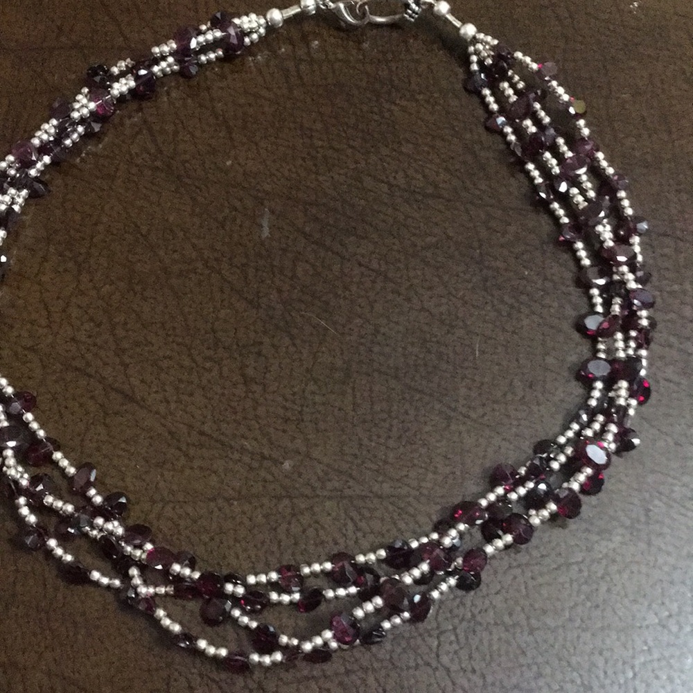 Garnets and Sterling Silver Gorgeous